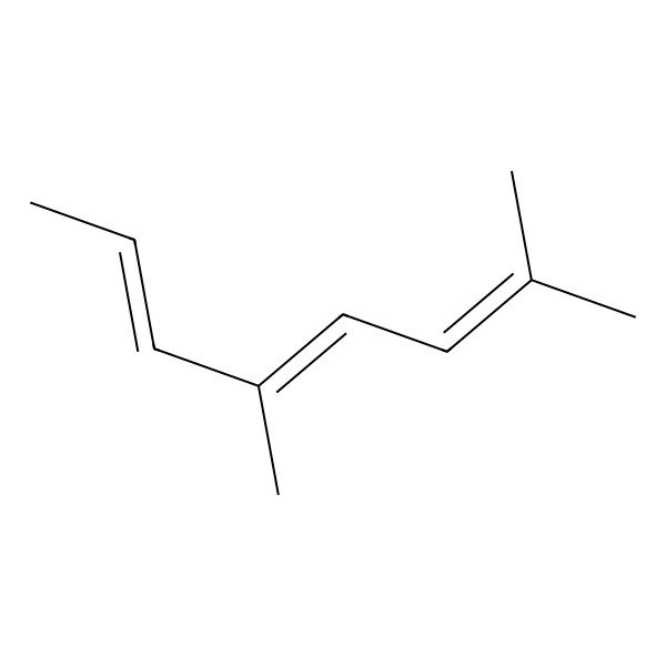 2D Structure of (4E,6E)-2,5-dimethylocta-2,4,6-triene