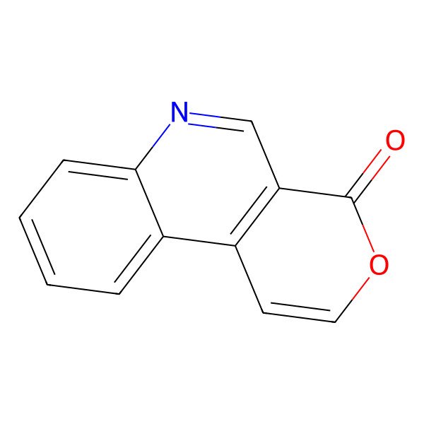 2D Structure of 4H-pyrano[3,4-c]quinolin-4-one