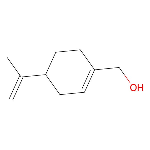 2D Structure of [(4R)-4-(prop-1-en-2-yl)cyclohex-1-en-1-yl]methanol