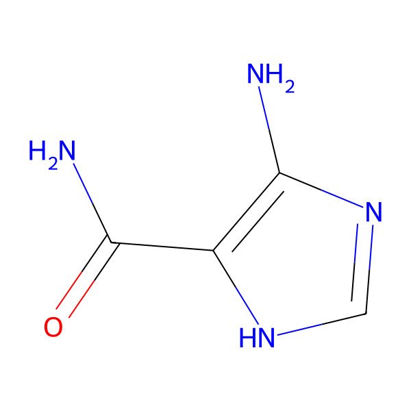 2D Structure of 5-Aminoimidazole-4-carboxamide