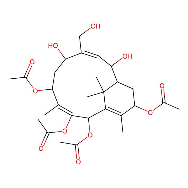 2D Structure of 5-Deacetyltaxachitriene B