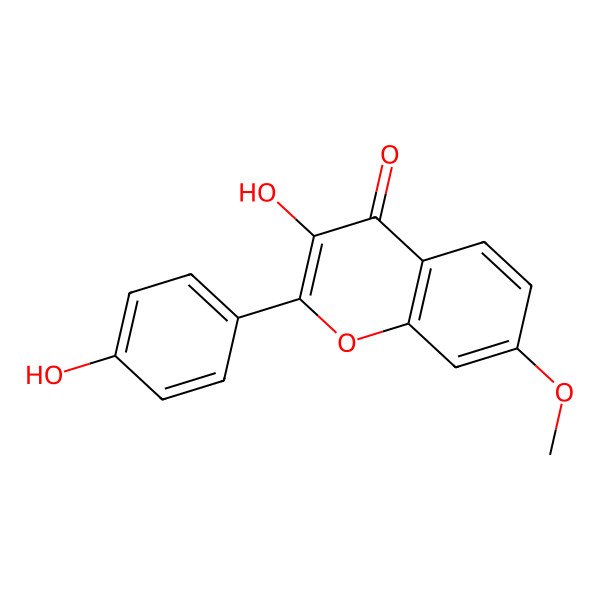 2D Structure of 5-Deoxyrhamnocitrin