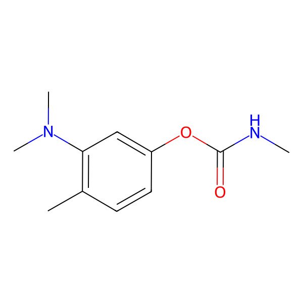 2D Structure of 5-Dimethylamino-4-tolyl methylcarbamate