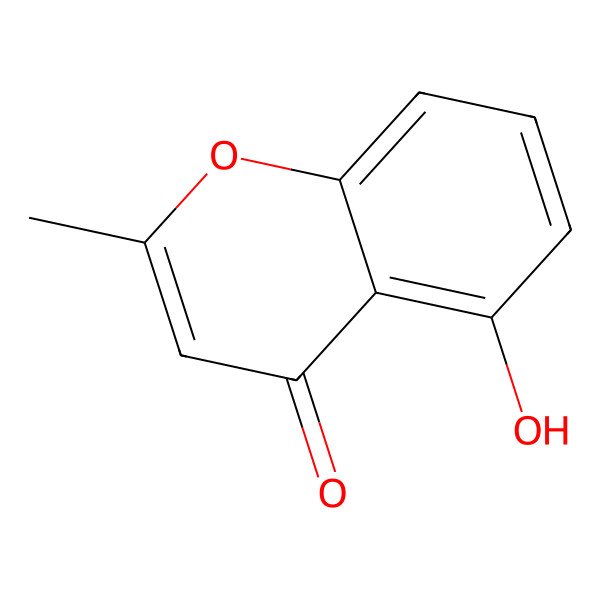 2D Structure of 5-hydroxy-2-methyl-4H-chromen-4-one