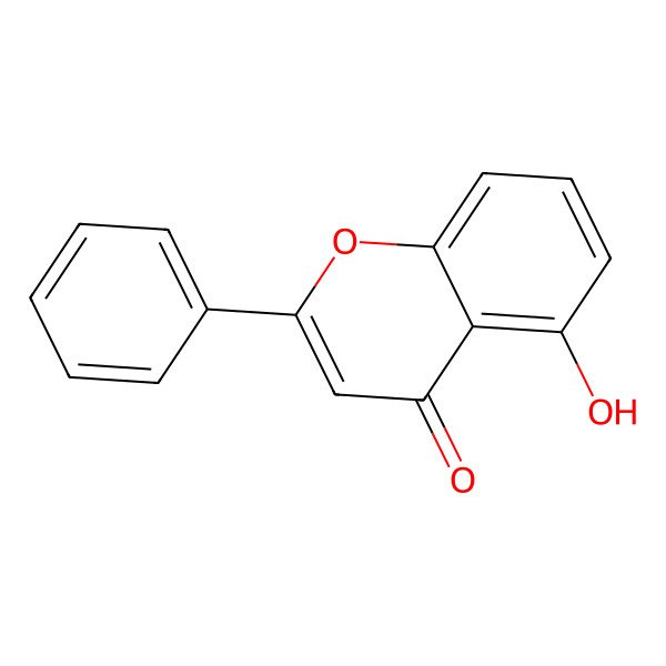 2D Structure of 5-Hydroxyflavone