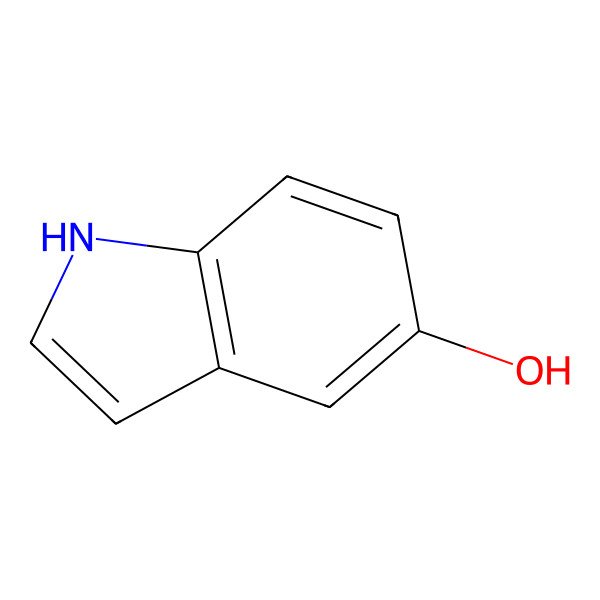 2D Structure of 5-Hydroxyindole 2D Structure of 5-Hydroxyindole