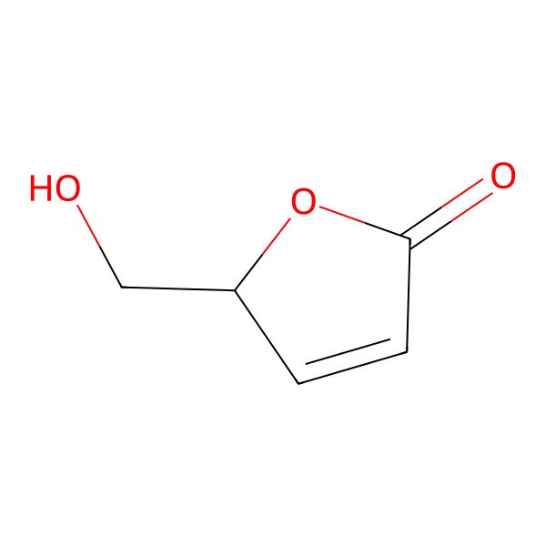 2D Structure of 5-(hydroxymethyl)-2(5H)-furanone