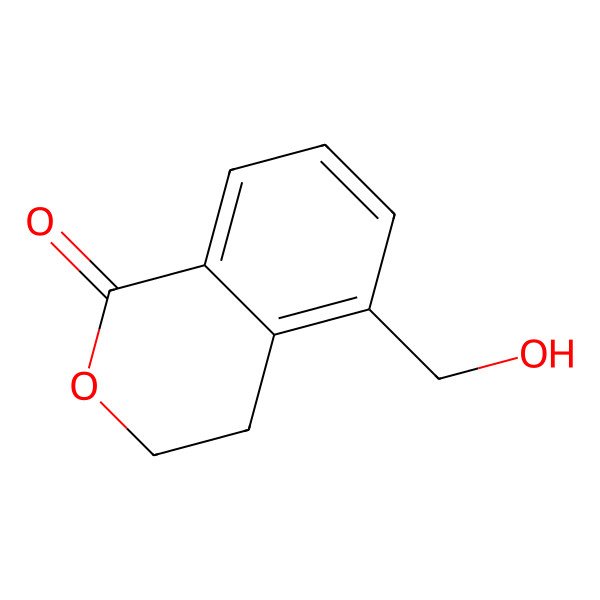 2D Structure of 5-Hydroxymethyl isochroman-1-one 2D Structure of 5-Hydroxymethyl isochroman-1-one