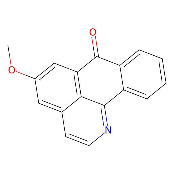 2D Structure of 5-Methoxy-7H-dibenzo(de,h)quinolin-7-one