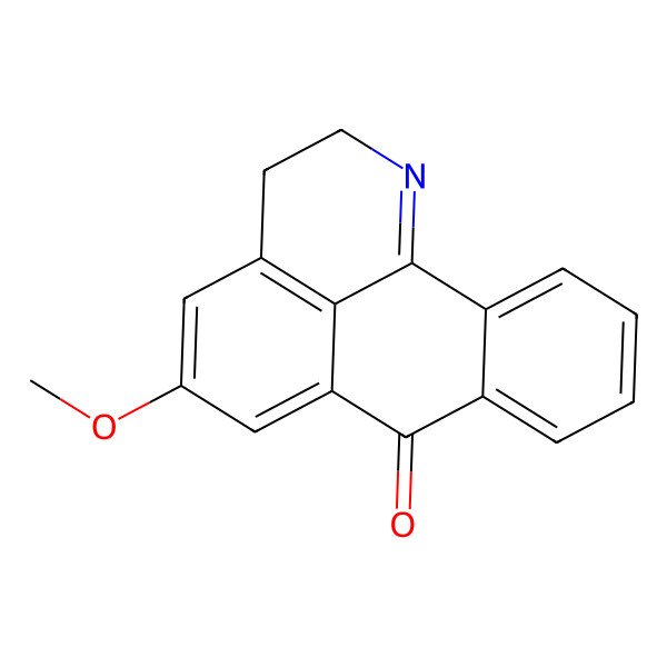2D Structure of 5-Methoxy-2,3-dihydro-1-azabenzanthrone 2D Structure of 5-Methoxy-2,3-dihydro-1-azabenzanthrone