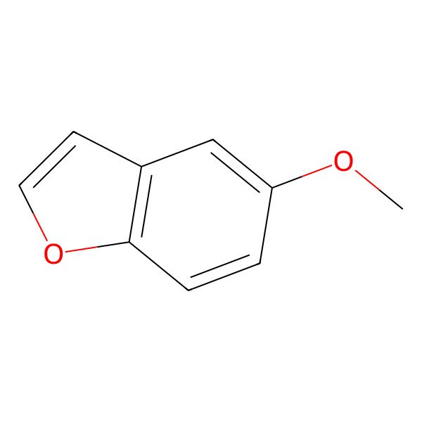 2D Structure of 5-Methoxybenzofuran