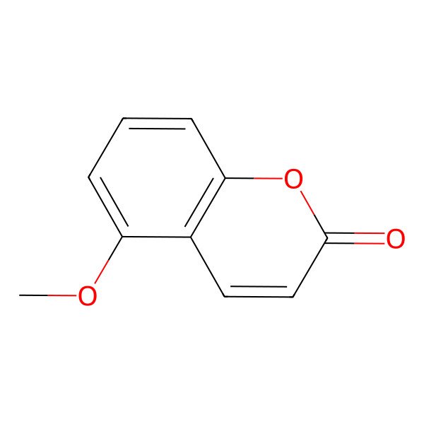 2D Structure of 5-Methoxycoumarin