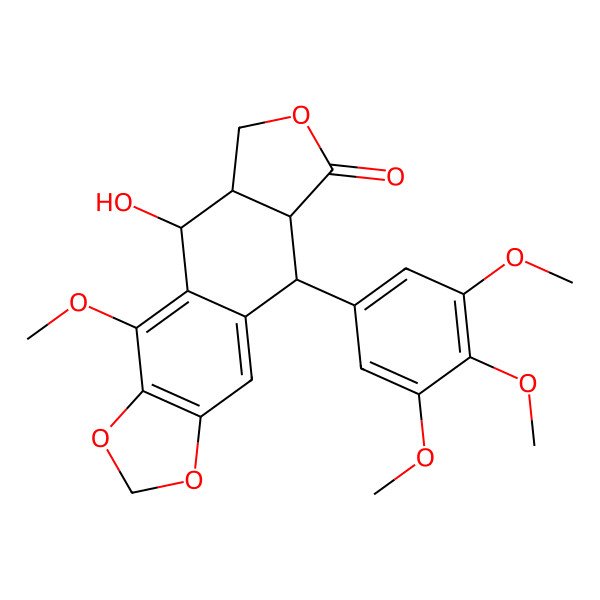 2D Structure of 5-Methoxypodophyllotoxin