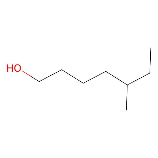 2D Structure of 5-Methyl-1-heptanol