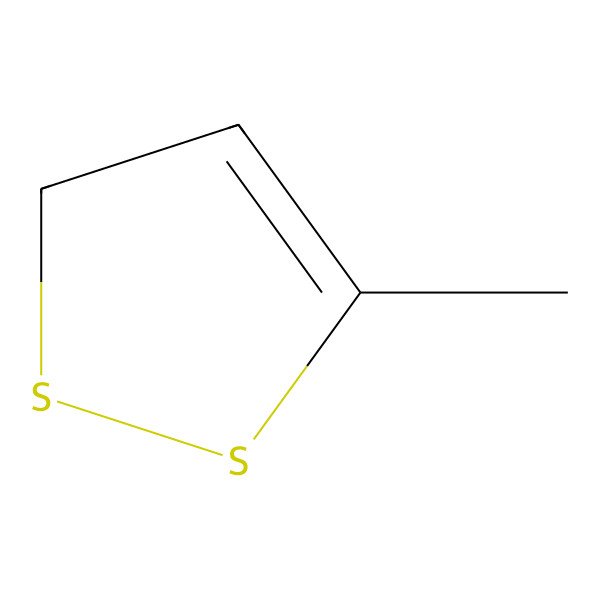 2D Structure of 5-Methyl-3H-1,2-dithiol