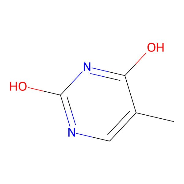 2D Structure of 5-methylpyrimidine-2,4-diol
