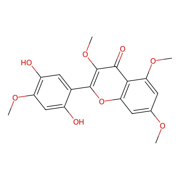 2D Structure of 5-O-Methyloxyayanin-A 2D Structure of 5-O-Methyloxyayanin-A