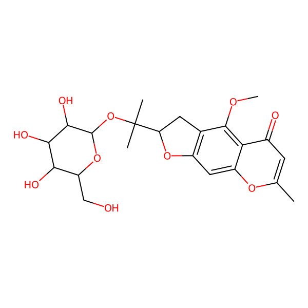 2D Structure of 5-O-Methylvisammioside