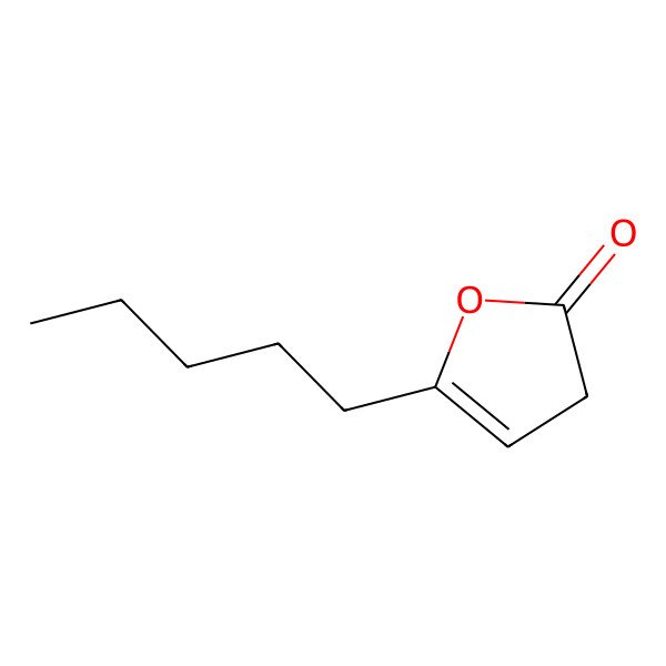 2D Structure of 5-pentyl-3H-furan-2-one 2D Structure of 5-pentyl-3H-furan-2-one