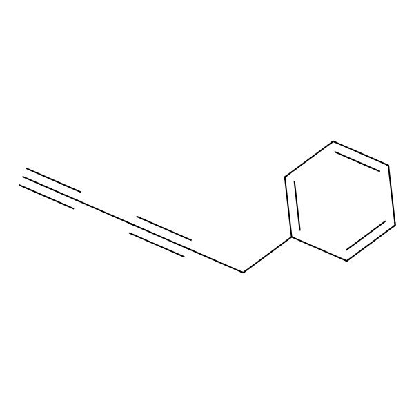 2D Structure of 5-Phenyl-1,3-pentadiyne