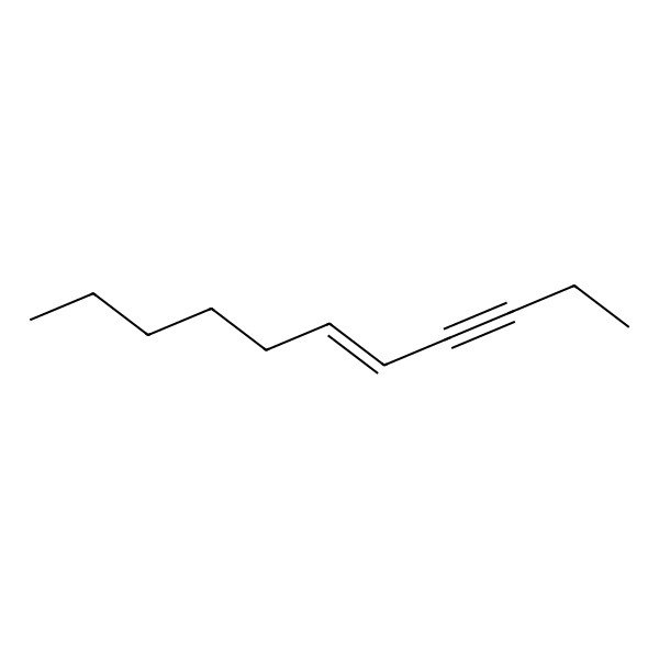 2D Structure of 5-Undecen-3-yne