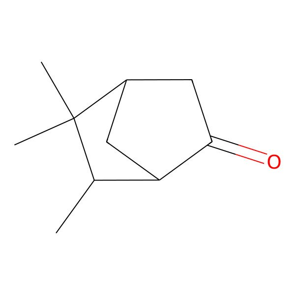 2D Structure of 5,5,6-Trimethylbicyclo[2.2.1]heptan-2-one