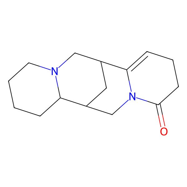 2D Structure of 5,6-Dehydrolupanine 2D Structure of 5,6-Dehydrolupanine
