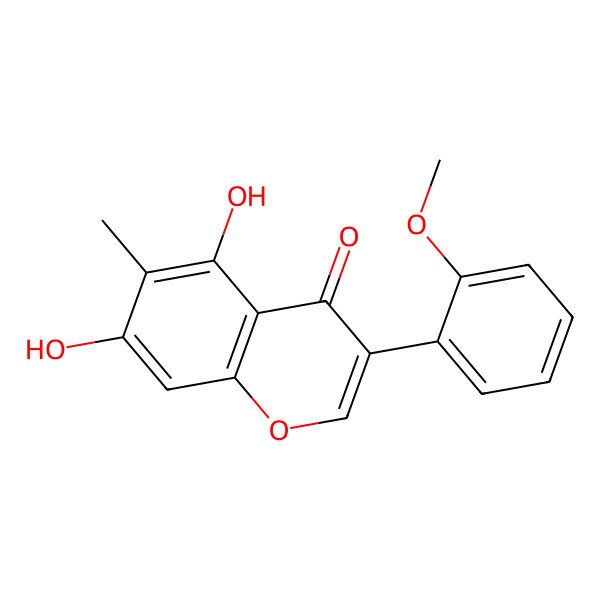 2D Structure of 2'-O-Methylabronisoflavone