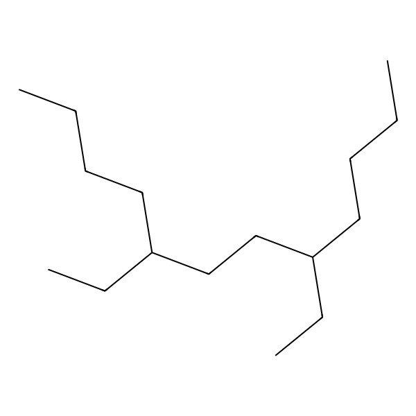 2D Structure of 5,8-Diethyldodecane