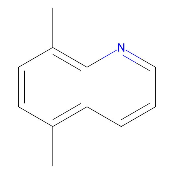 2D Structure of 5,8-Dimethylquinoline