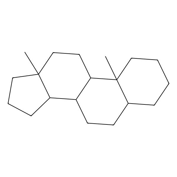2D Structure of 5alpha-Androstane