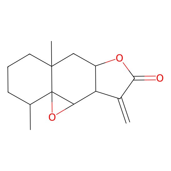 2D Structure of 5Alpha-Epoxyalantolactone
