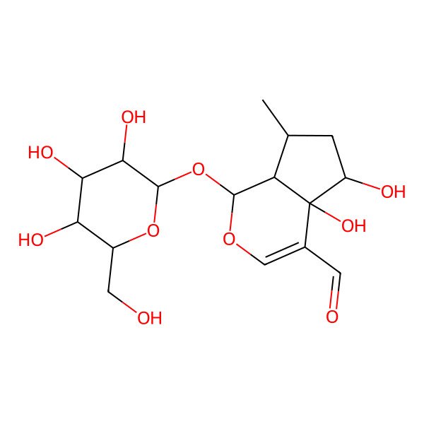 2D Structure of 5beta,6beta-Dihydroxyboschnaloside 2D Structure of 5beta,6beta-Dihydroxyboschnaloside