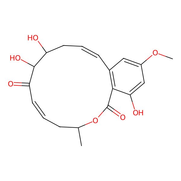 2D Structure of 5E-7-oxozeaenol