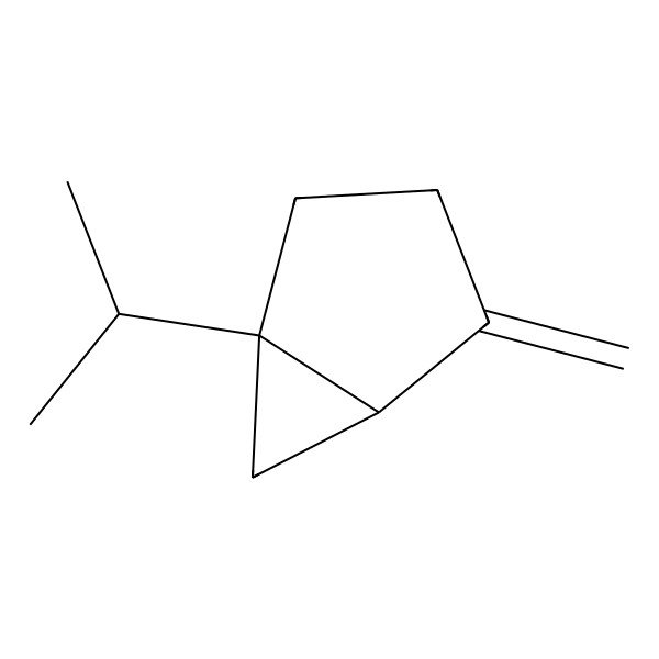 2D Structure of (5S)-4-methylidene-1-propan-2-ylbicyclo[3.1.0]hexane