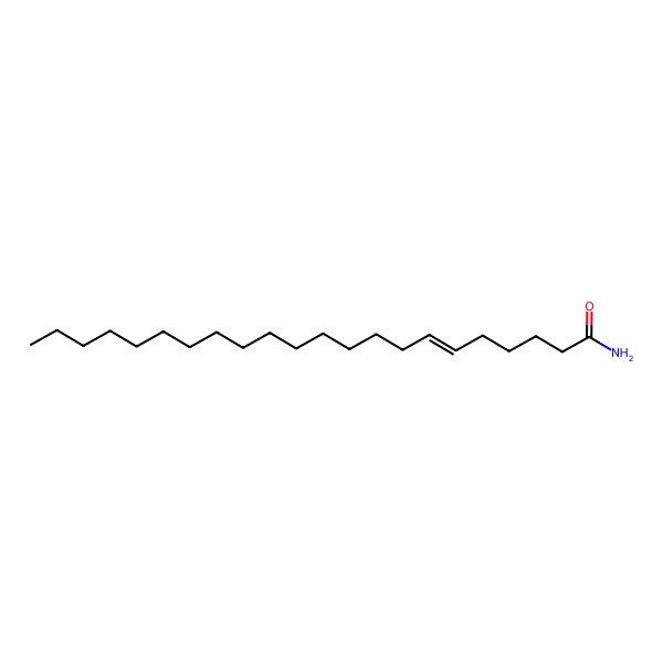 2D Structure of 6-cis-Docosenamide 2D Structure of 6-cis-Docosenamide