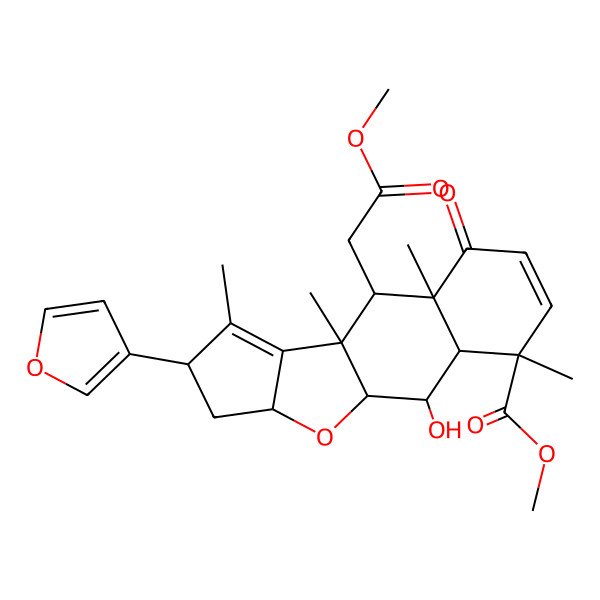 2D Structure of Deacetylnimbin 2D Structure of Deacetylnimbin