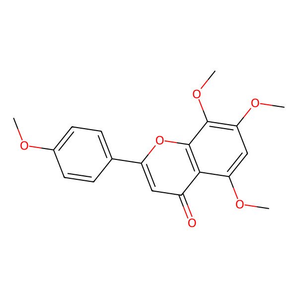 2D Structure of 6-Demethoxytangeretin