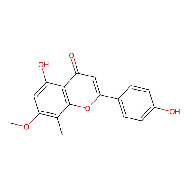 2D Structure of 6-Desmethylsideroxylin