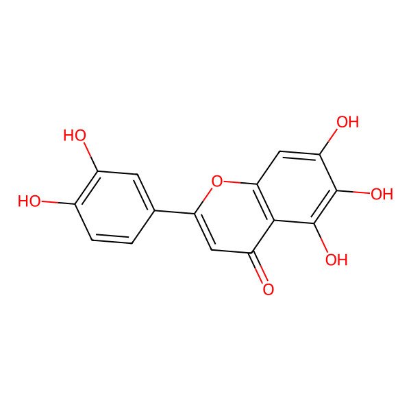 2D Structure of 6-Hydroxyluteolin 2D Structure of 6-Hydroxyluteolin