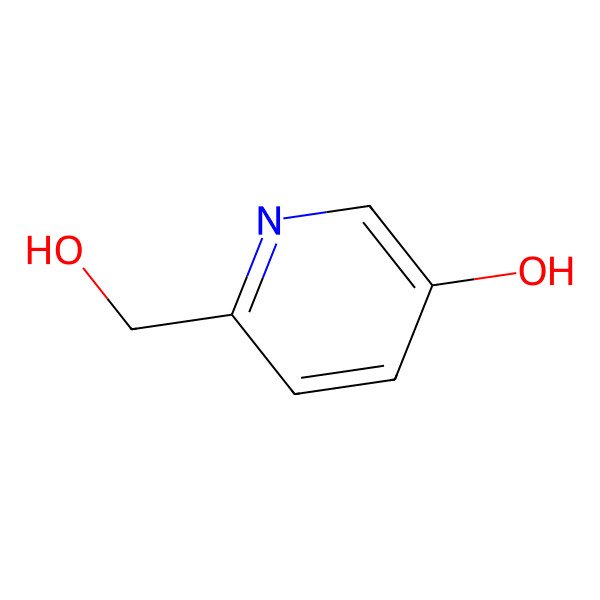 2D Structure of 6-(Hydroxymethyl)pyridin-3-ol