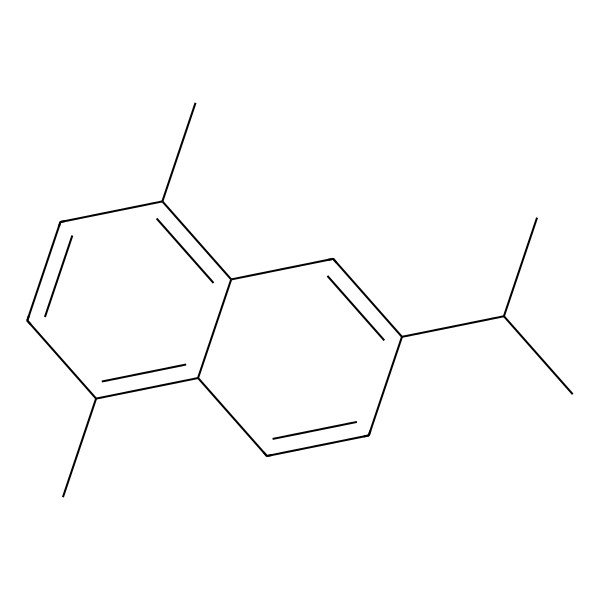 2D Structure of 6-Isopropyl-1,4-dimethylnaphthalene
