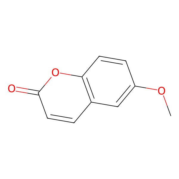 2D Structure of 6-Methoxycoumarin