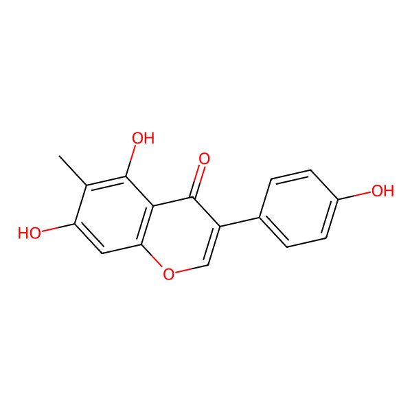 2D Structure of 6-Methylgenistein
