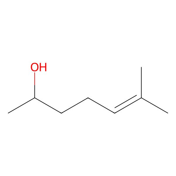 2D Structure of 6-Methylhept-5-en-2-ol
