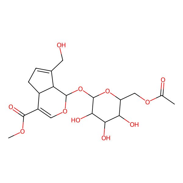 2D Structure of 6'-O-acetylgeniposide 2D Structure of 6'-O-acetylgeniposide