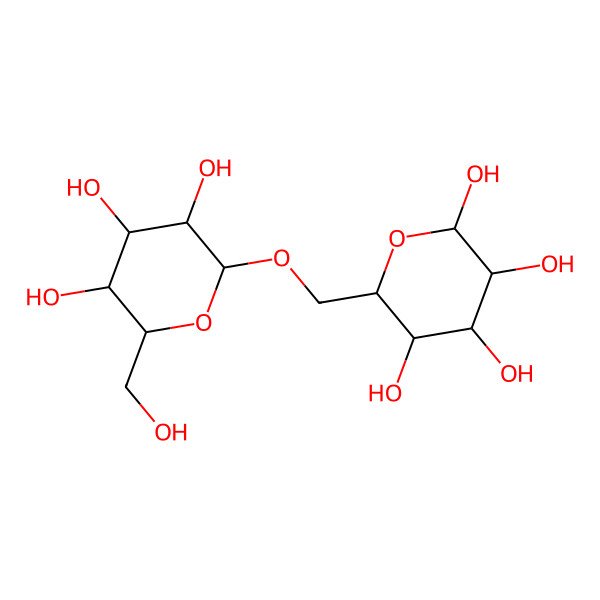 2D Structure of 6-O-(alpha-D-Galactopyranosyl)-D-glucopyranose