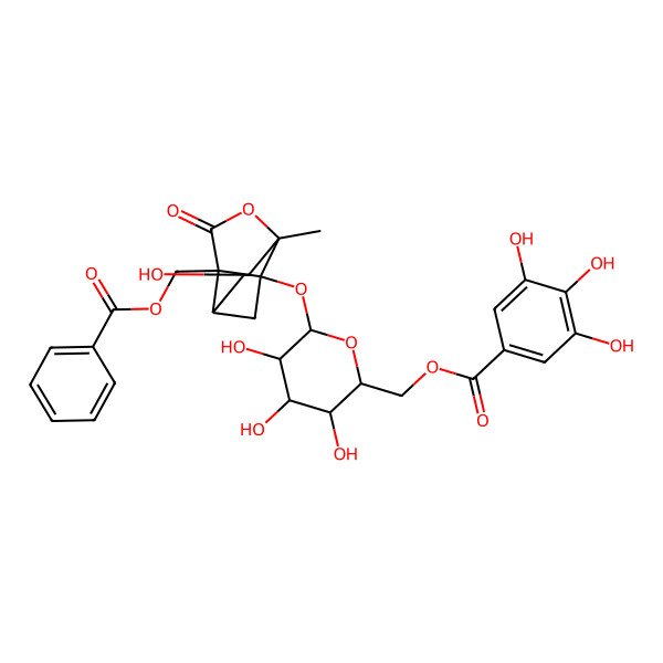 2D Structure of 6-O-Galloylalbiflorin