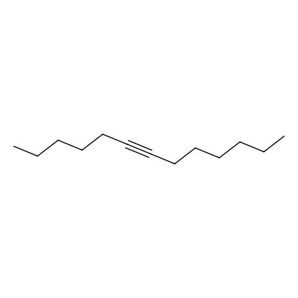 2D Structure of 6-Tridecyne
