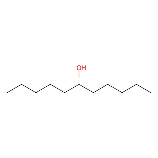 2D Structure of 6-Undecanol